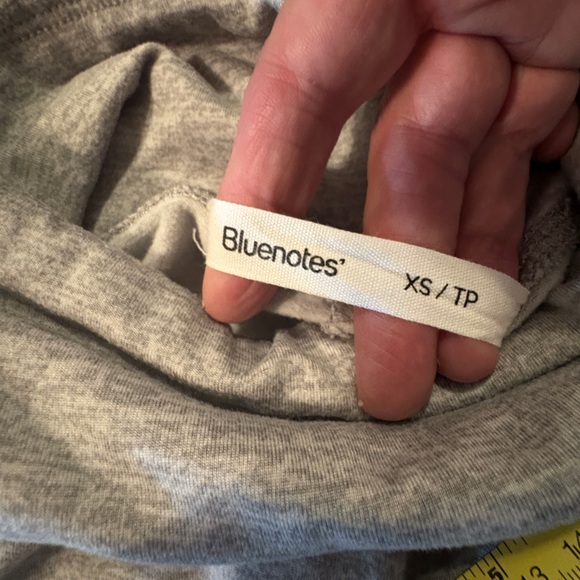 Bluenotes High Waisted Gray Flared Pants XS - Picture 3 of 10